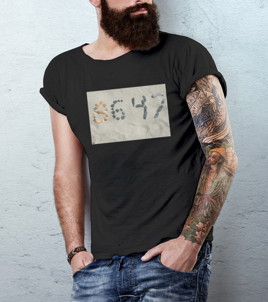 James Comey 8647 Beach Sand Seashell Pebble T-Shirt