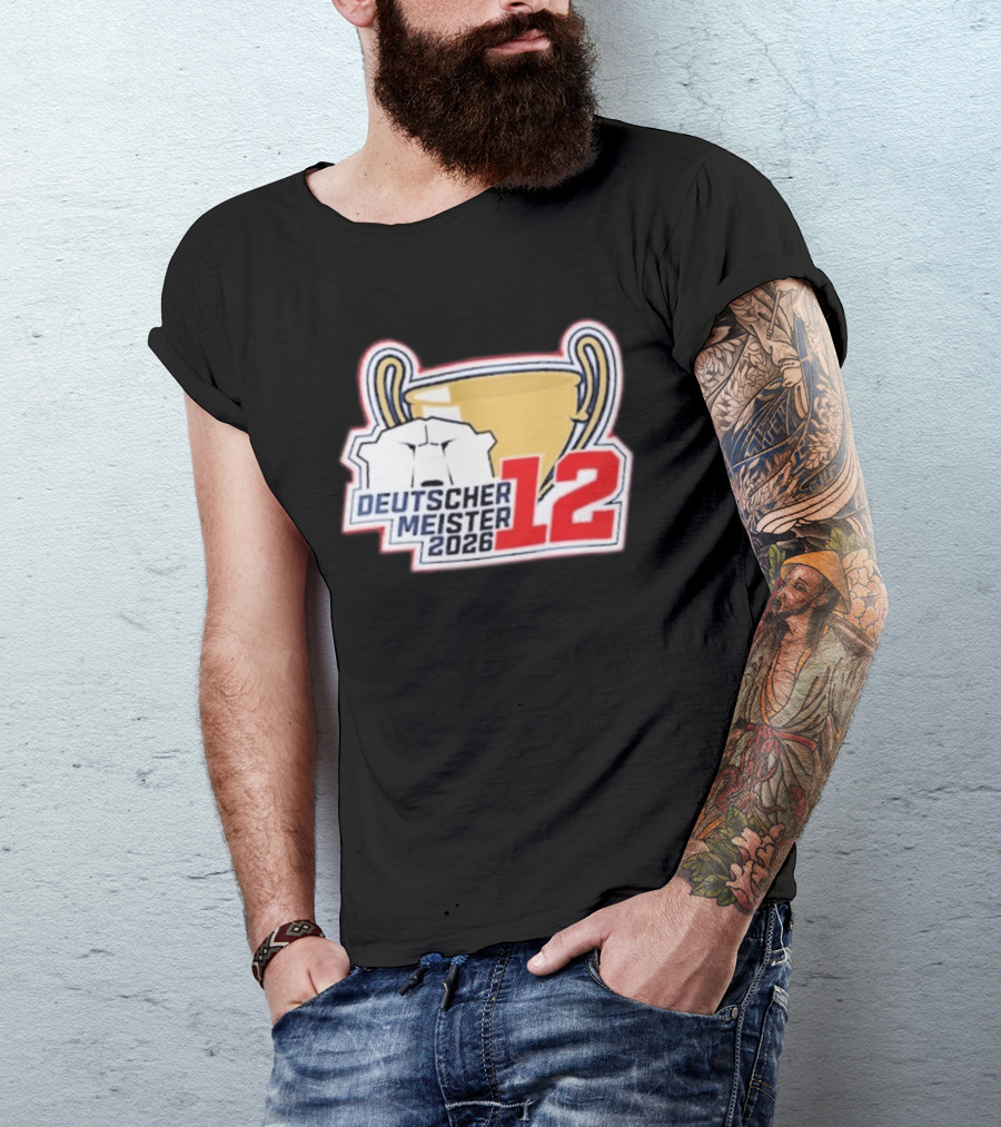 Eisbären Berlin Deutscher Meister Trophy 2026 12 T-Shirt