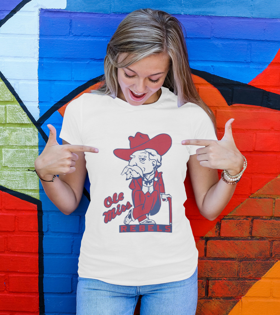 Ole Miss Rebels Colonel Reb T-Shirt
