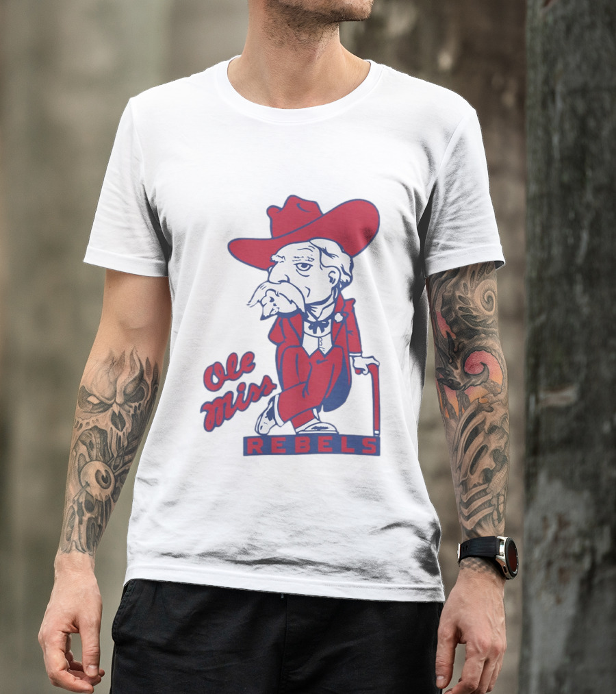 Ole Miss Rebels Colonel Reb T-Shirt