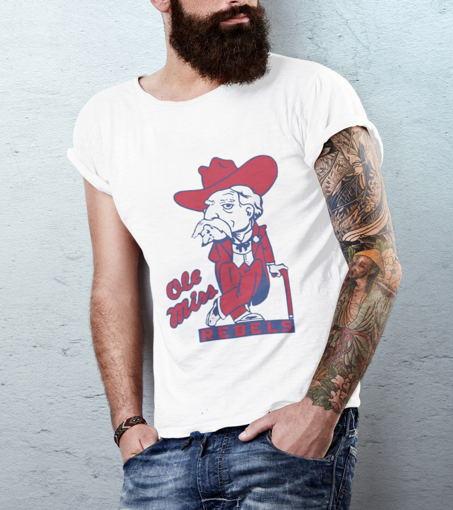 Ole Miss Rebels Colonel Reb T-Shirt