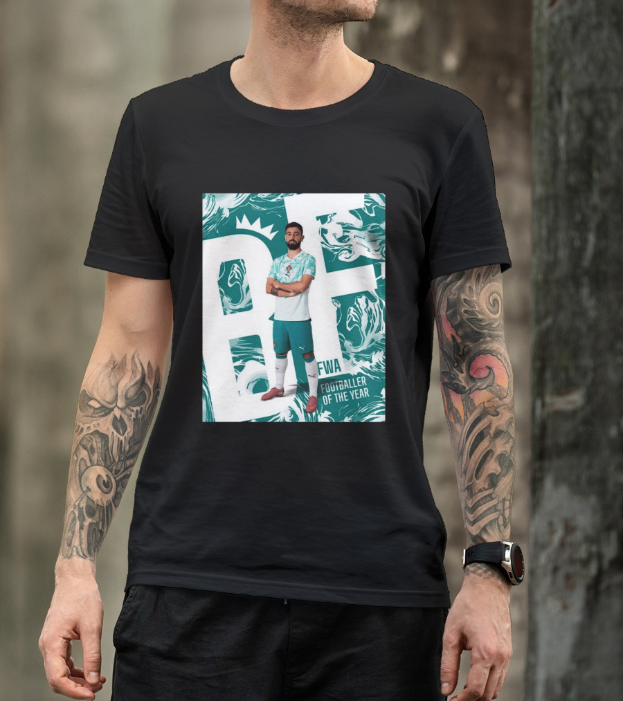 FWA Footballer Of The Year Portuguese Bruno Fernandes T-Shirt
