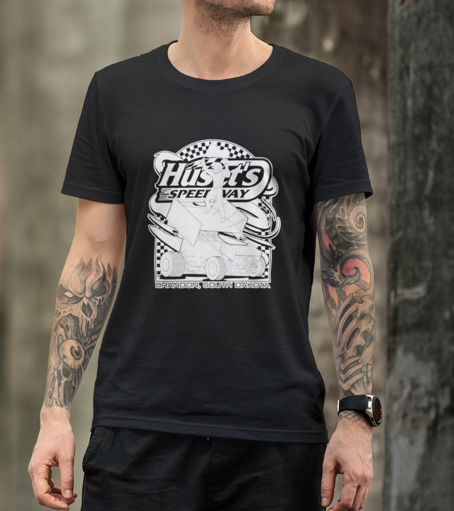 Huset's Speedway Brandon South Dakota Racing Merchandise T-Shirt