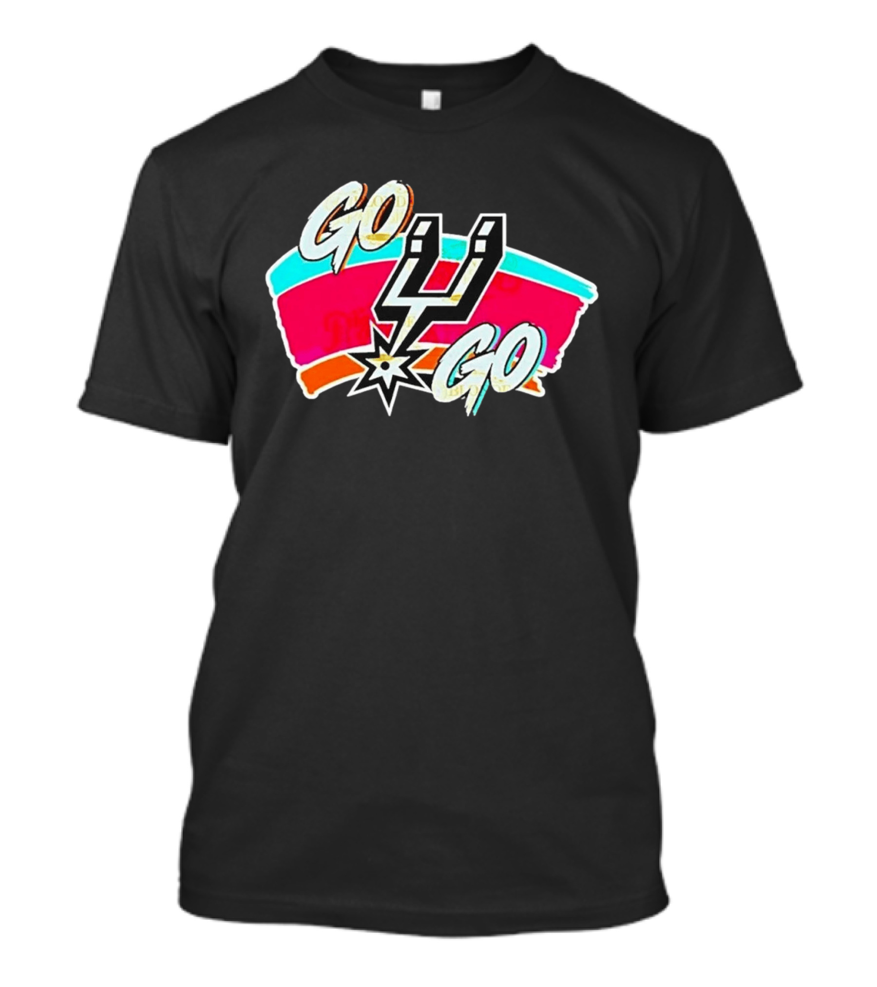 Go Spurs Go Basketball Game Day Spurs T-Shirt