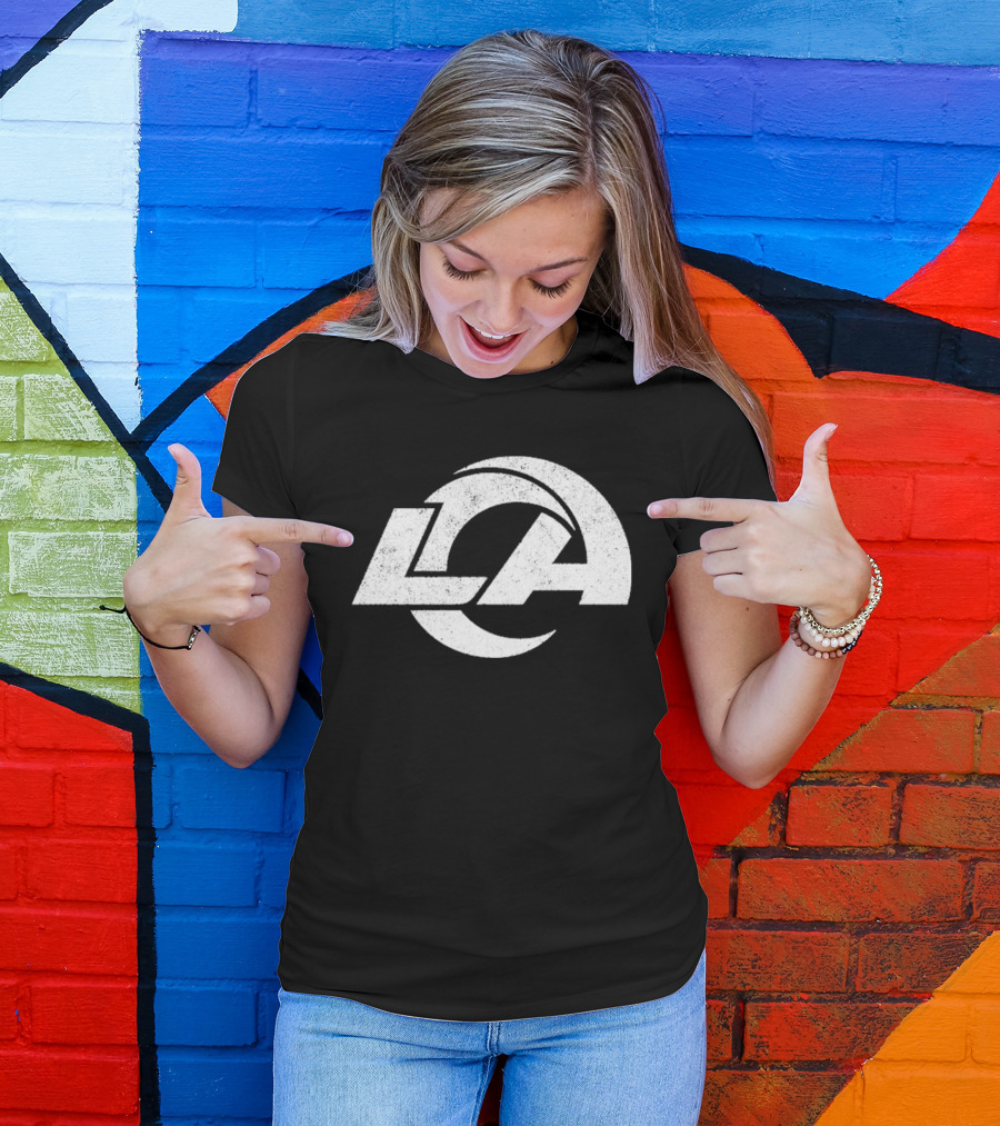 Los Angeles Rams Black Label Gameday Couture Move T-Shirt