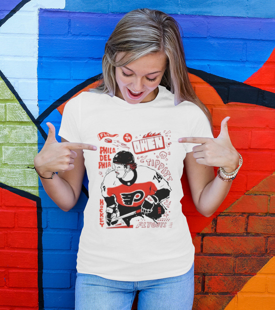 Flyguys Owen Tippett Philadelphia Flyers T-Shirt