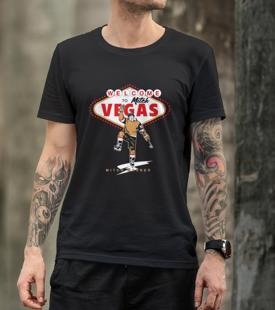 Welcome To Mitch Vegas Mitchell Marner NHL Hockey T-Shirt