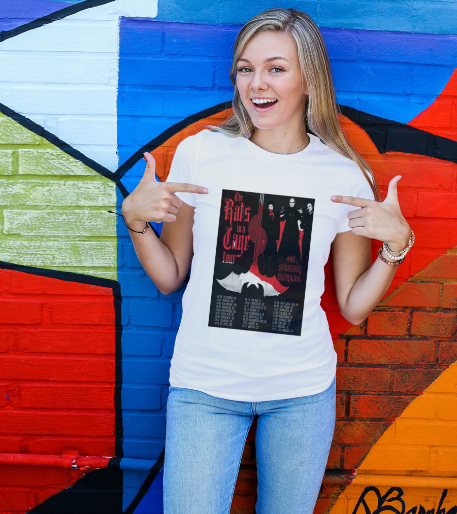 The Smashing Pumpkins Rats In A Cage Tour 2026 T-Shirt