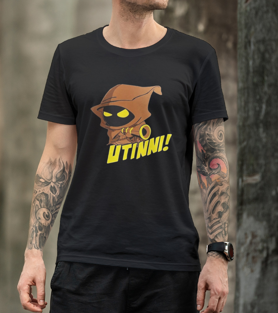 Utinni Jawa With Hood And Blaster T-Shirt