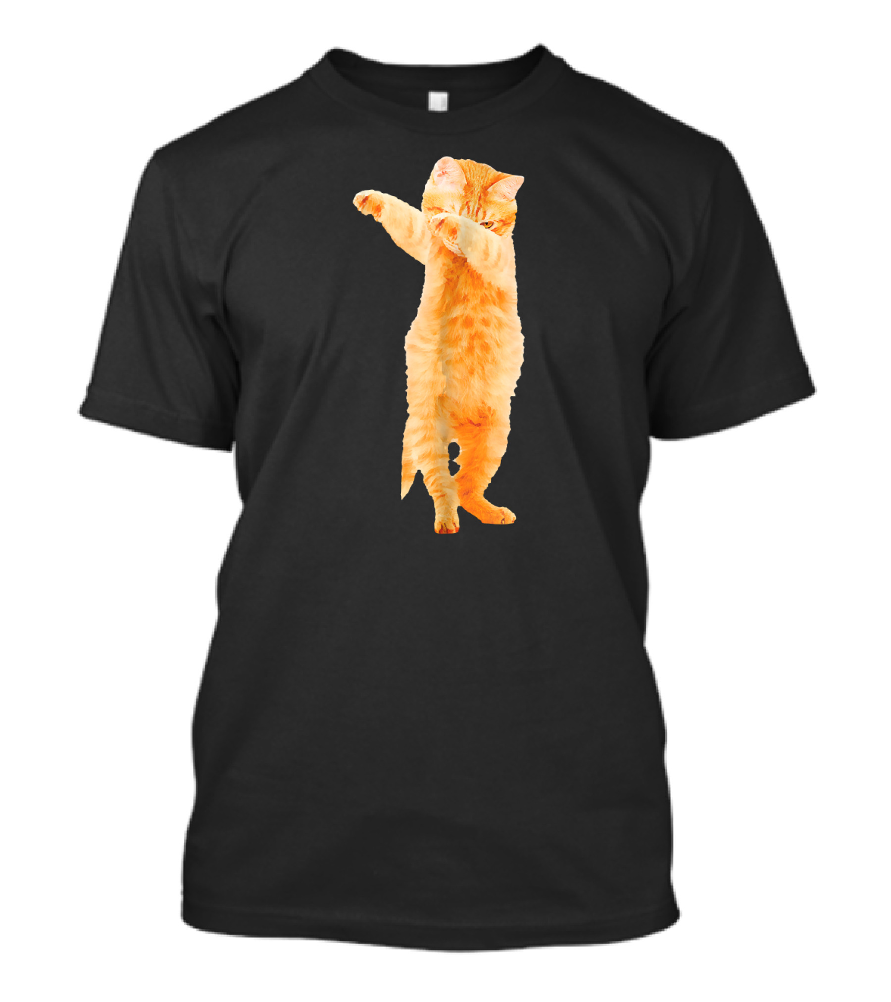 Dabbing Cat Kitten Funny Dab Dance Kitty Pose T-Shirt