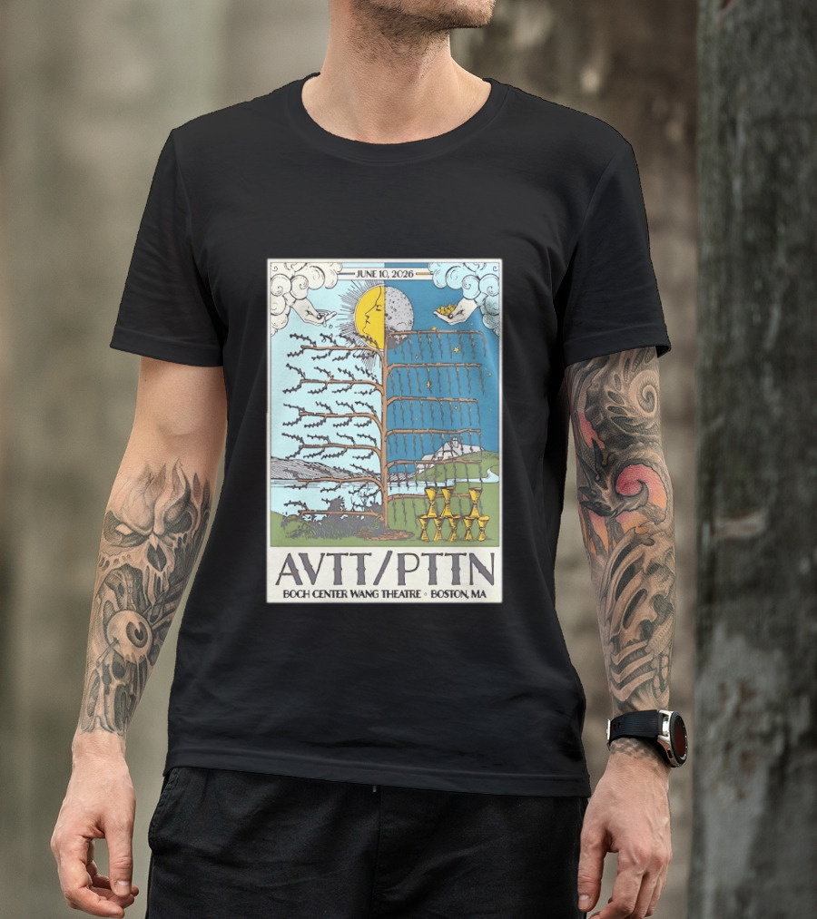 June 10 2026 AVTT PTTN Boch Center Wang Theatre Boston MA Concert T-Shirt