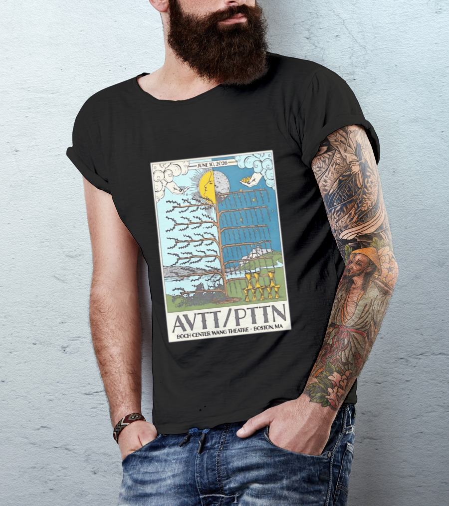 June 10 2026 AVTT PTTN Boch Center Wang Theatre Boston MA Concert T-Shirt
