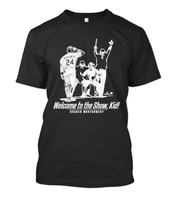 Braden Montgomery Welcome To The Show Kid Baseball 24 T-Shirt