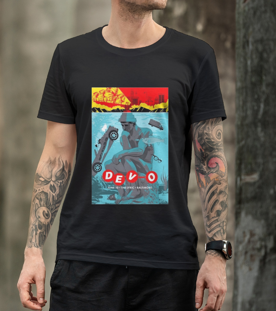 Devo June 10 2026 The Lyric Baltimore Freedom Of Choice T-Shirt