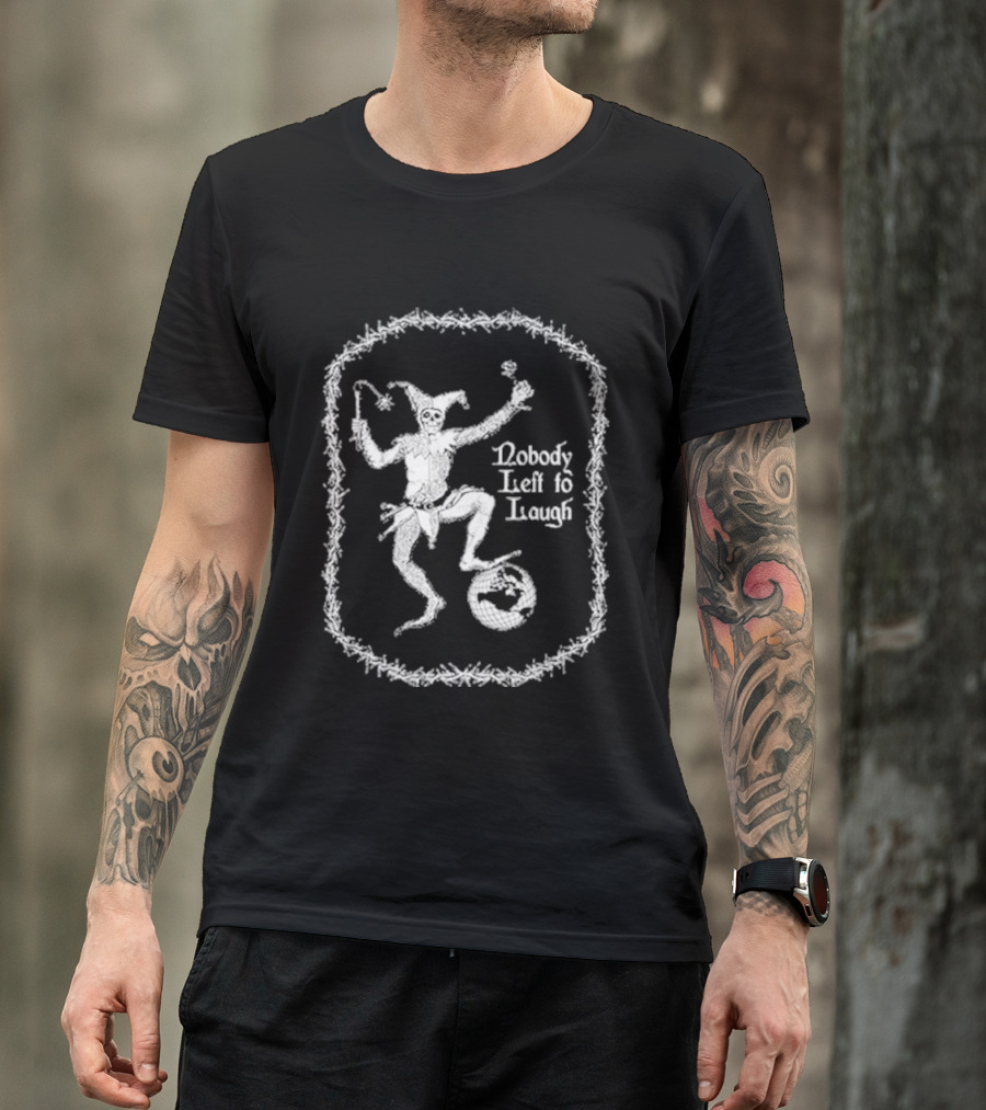 Horrid Realm Nobody Left To Laugh Jester T-Shirt