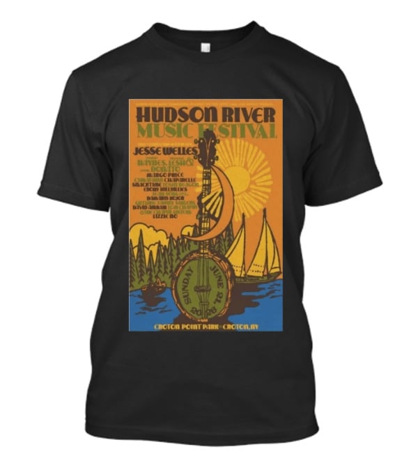 Hudson River Music Festival 2026 Croton Point Park June 21 Jesse Welles Haynes Jesh Donato Marco Price T-Shirt