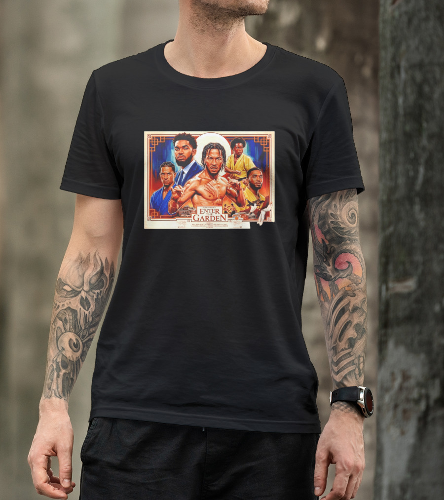 Jalen Brunson Enter The Garden New York Knicks Basketball Enter The Dragon T-Shirt