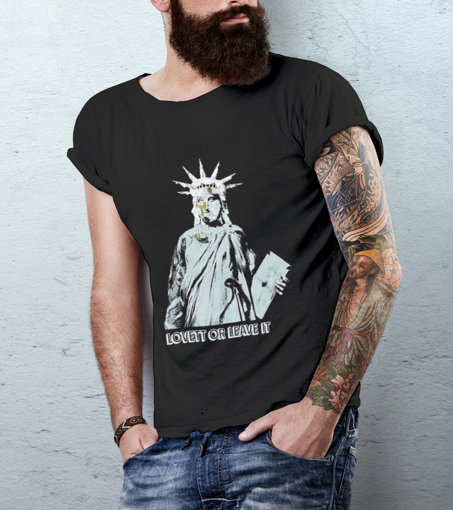 Jon Lovett Statue Of Liberty Lovett Or Leave It T-Shirt