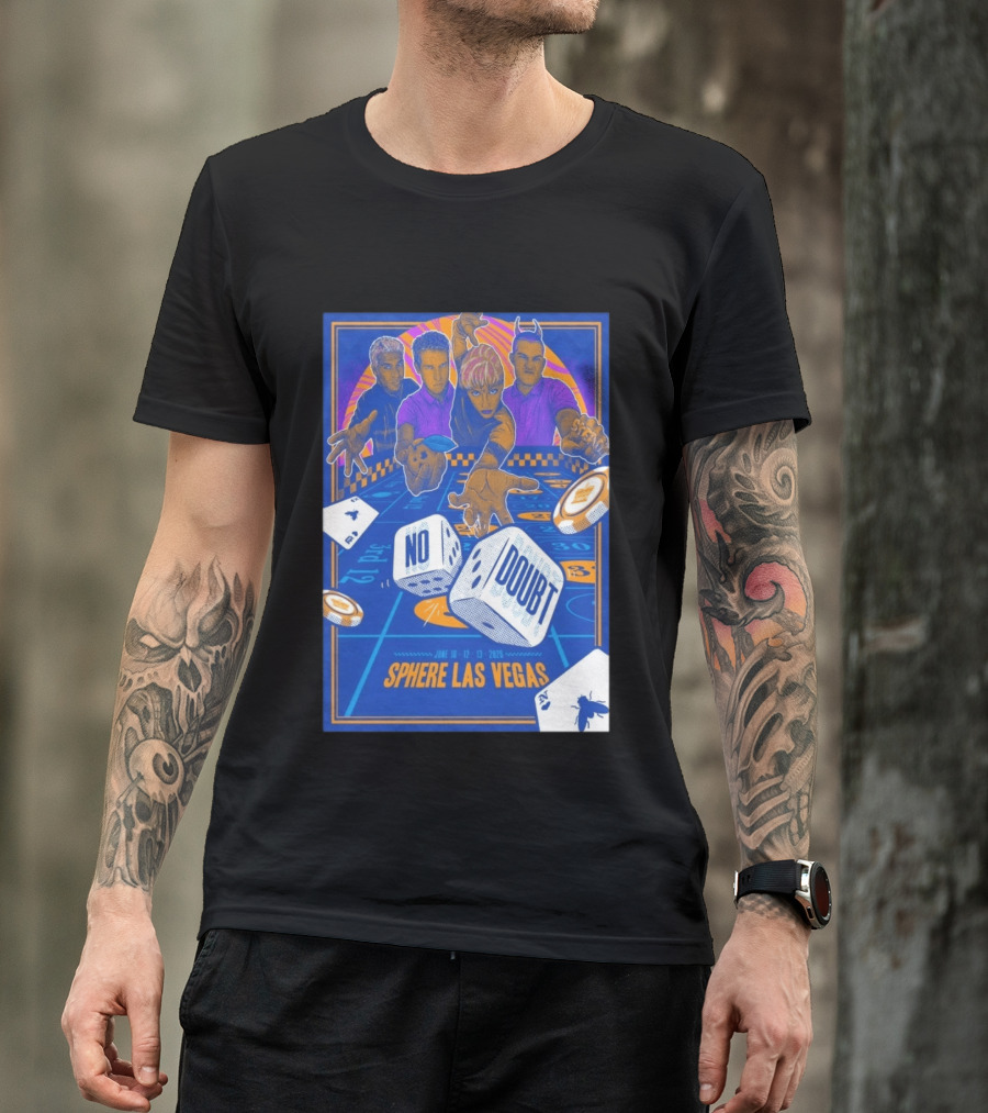 No Doubt June 10 12 13 2026 Sphere Las Vegas Casino T-Shirt
