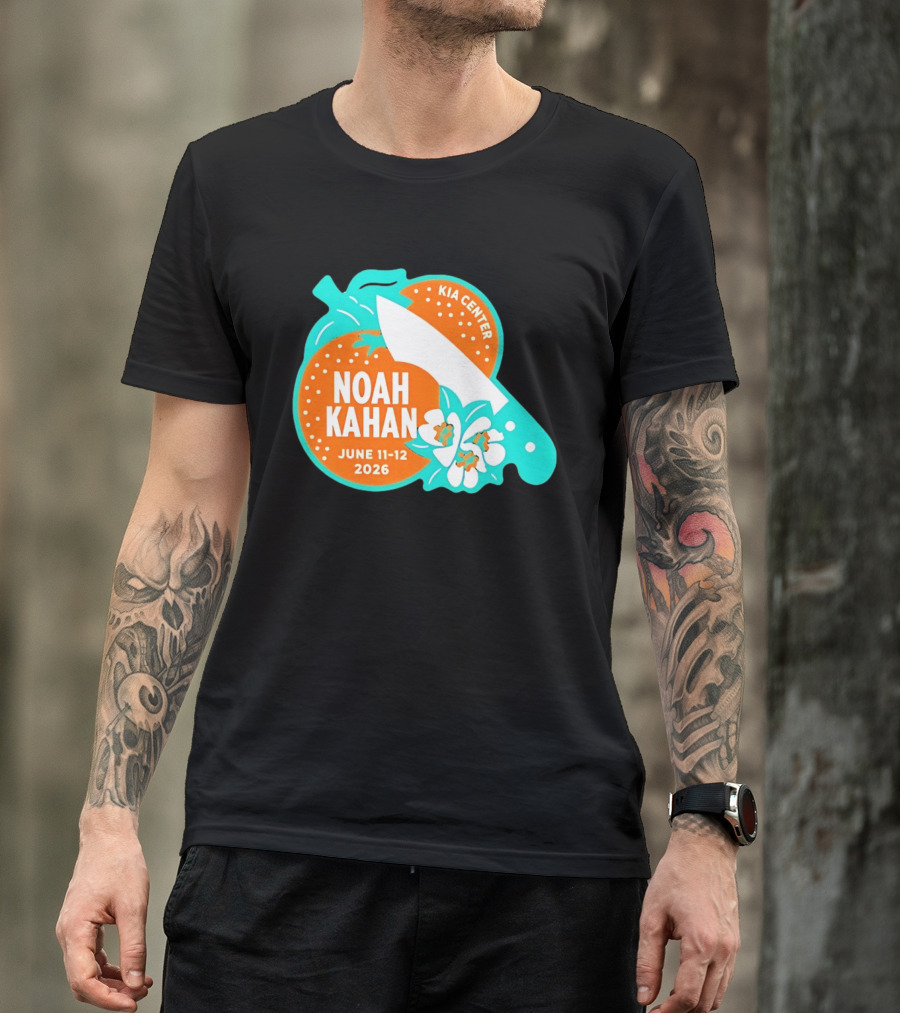 Noah Kahan June 11 12 2026 Kia Center Event Orlando FL T-Shirt