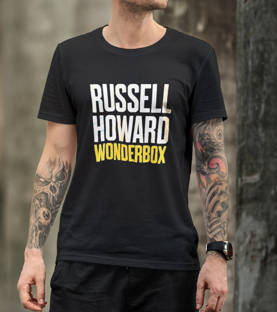 Russell Howard Wonderbox Comedy Tour Stand Up T-Shirt
