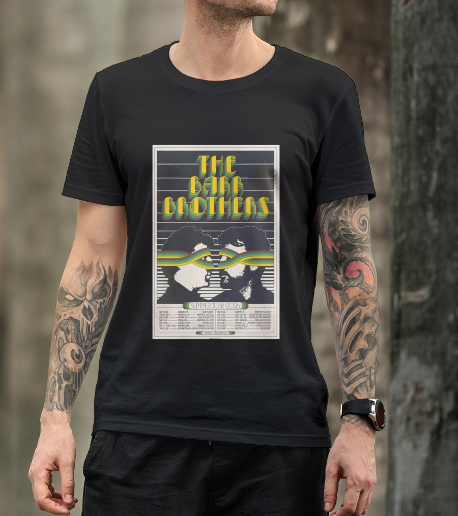 The Barr Brothers Summer Tour 2026 Swanzey NH Concert June 20 T-Shirt