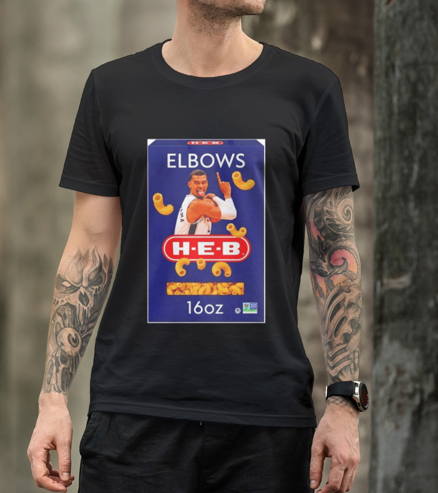 Victor Wembanyama Elbows NBA San Antonio Spurs H E B 16oz T-Shirt