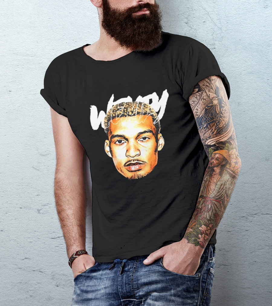 Victor Wenby Bold Basketball Star Big Head T-Shirt