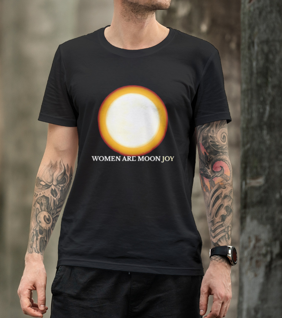 Women Are Moon Joy Full Moon Glow T-Shirt