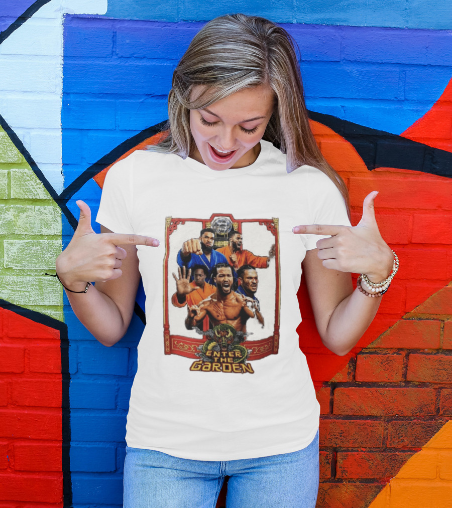 Enter The Garden Knicks Jalen Brunson Josh Hart OG Anunoby Basketball T-Shirt