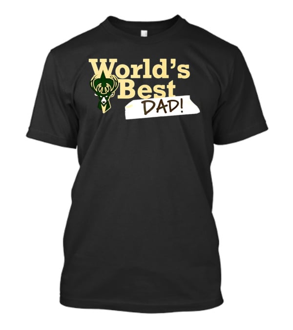 Milwaukee Bucks World's Best Dad 2026 T-Shirt
