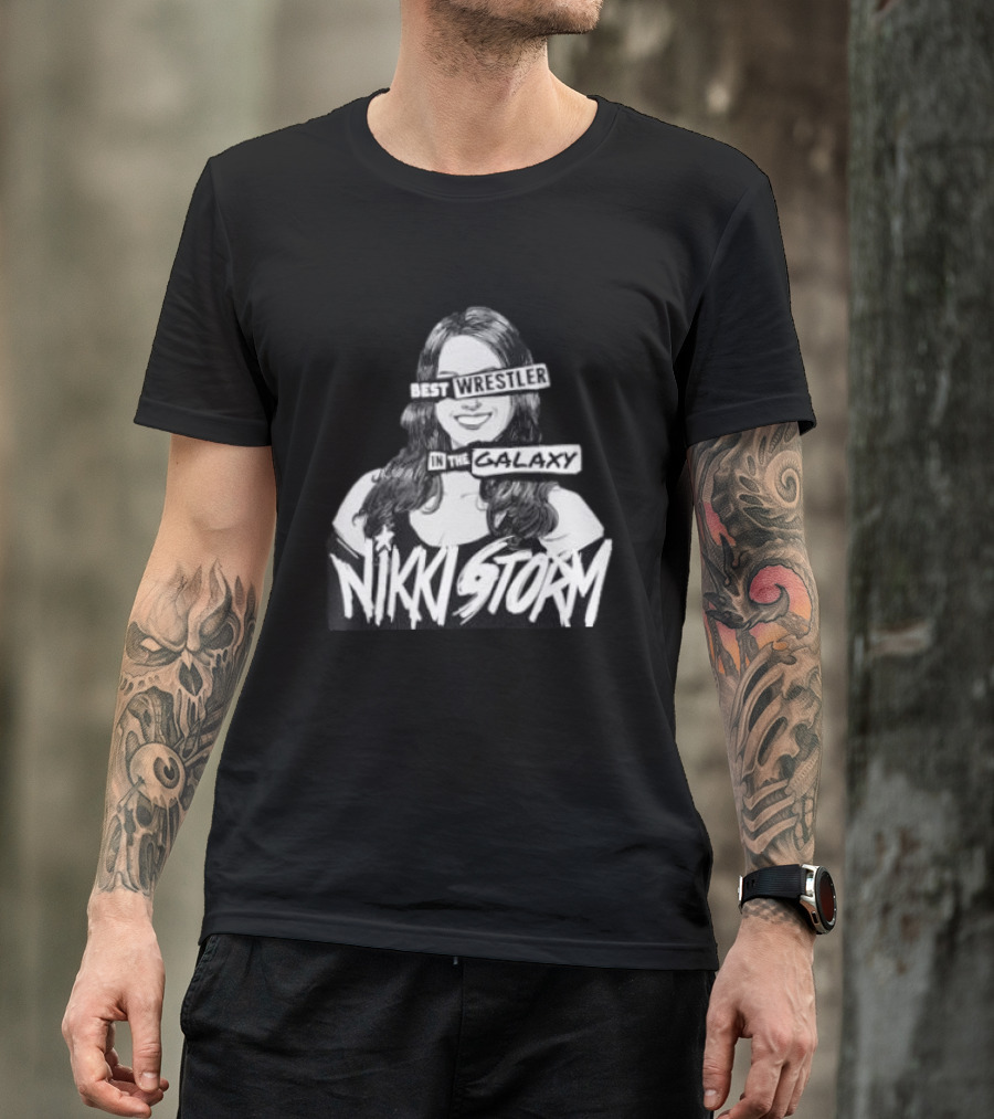 Nikki Storm Best Wrestler In The Galaxy WWE T-Shirt