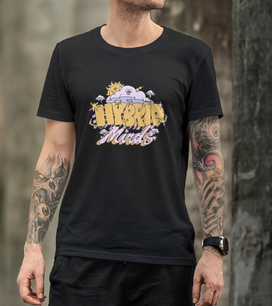 Hybrid Minds Elemental Clouds Fantasy T-Shirt