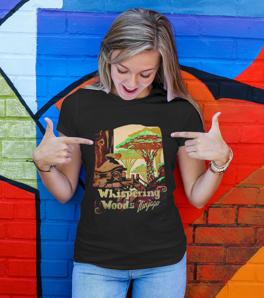 Whispering Woods Ninjago Forest Temple Scene Masters Of Spinjitzu T-Shirt