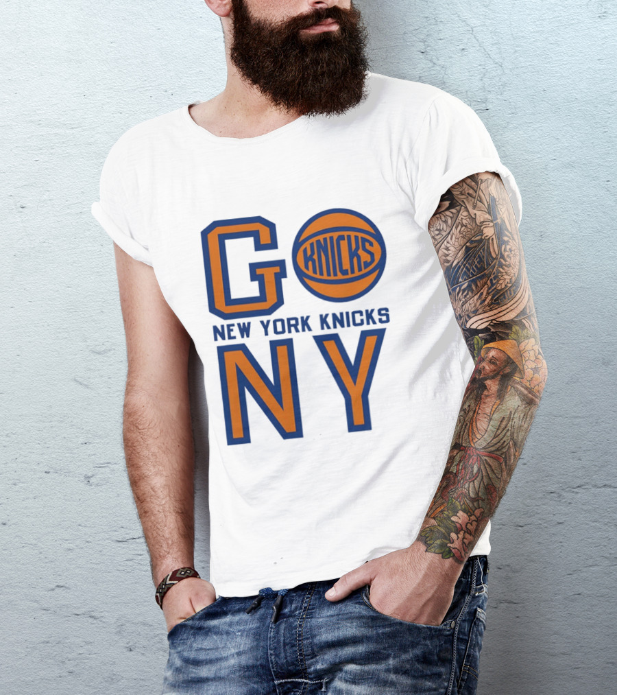 New York Knicks Go NY Basketball Team Fan T-Shirt