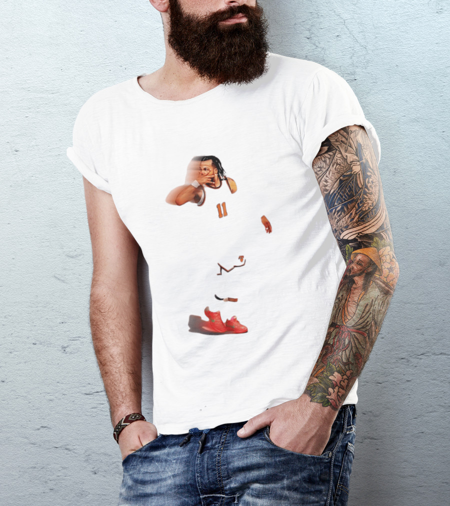 Jalen Brunson New York Knicks NBA Player Unique Distorted T-Shirt