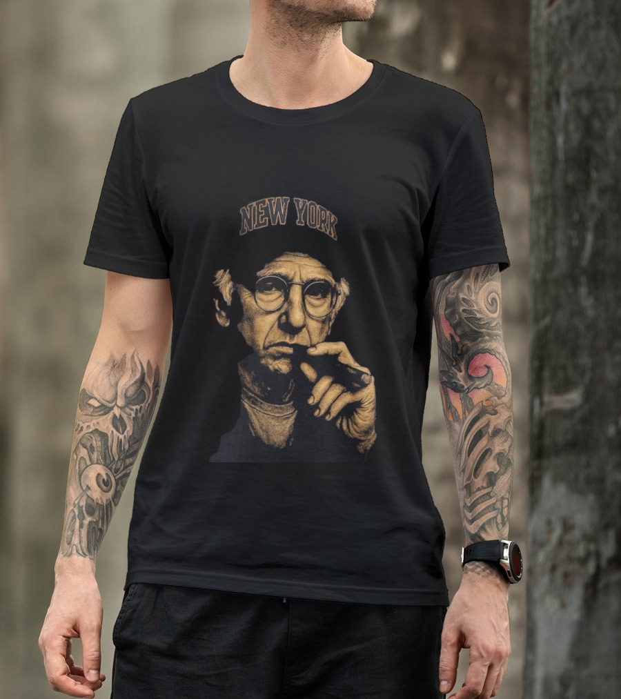 Larry David New York Knicks Cigar T-Shirt