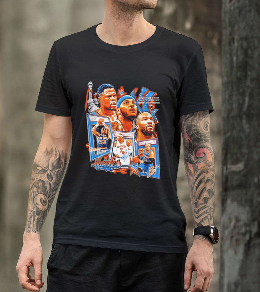 Empire State Of Mind New York Knicks Legends Madison Square Garden C. 1946 T-Shirt