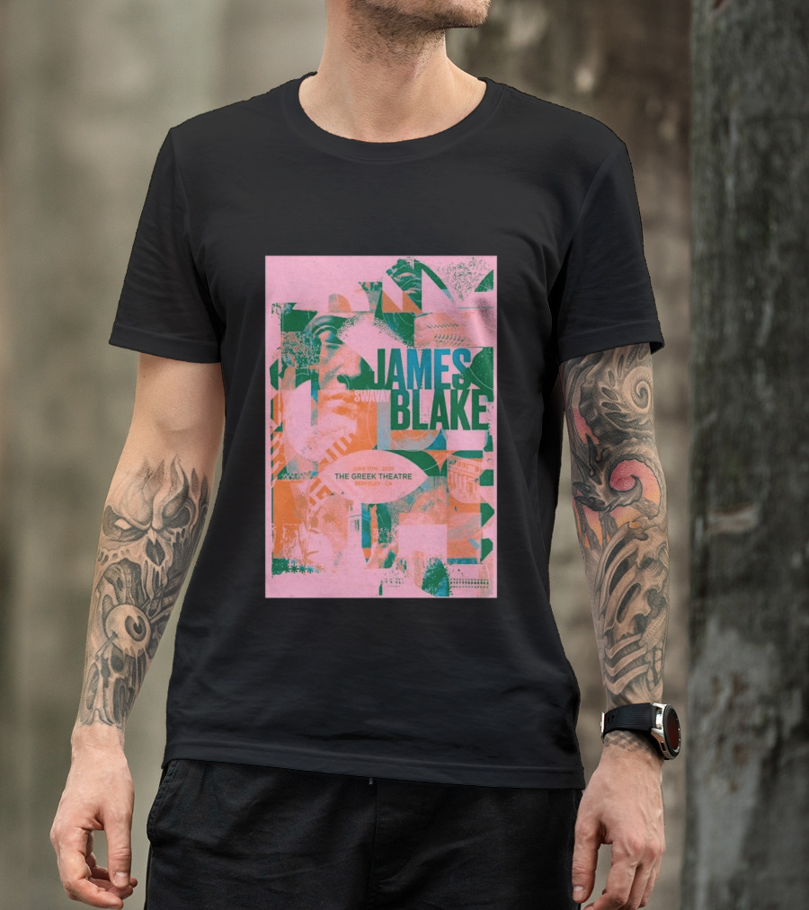 James Blake June 11 2026 Greek Theatre Berkeley CA T-Shirt