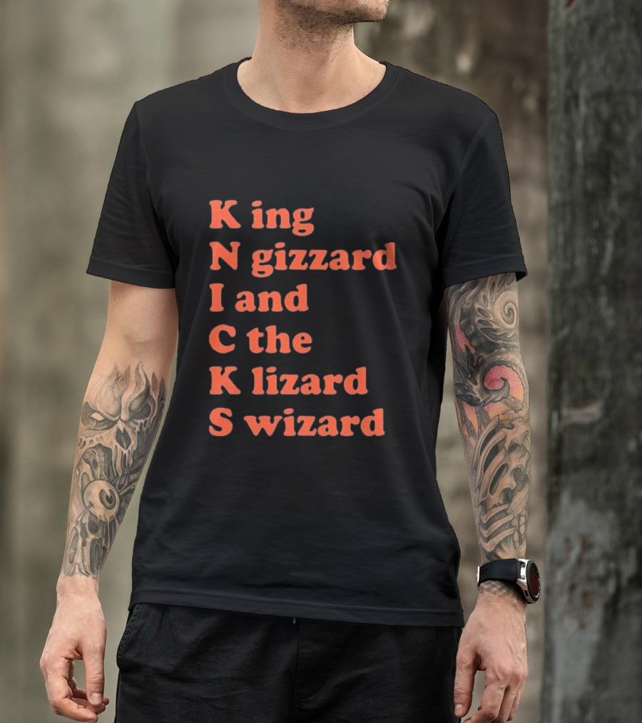 King Gizzard And The Lizard Wizard Knicks Collaboration T-Shirt