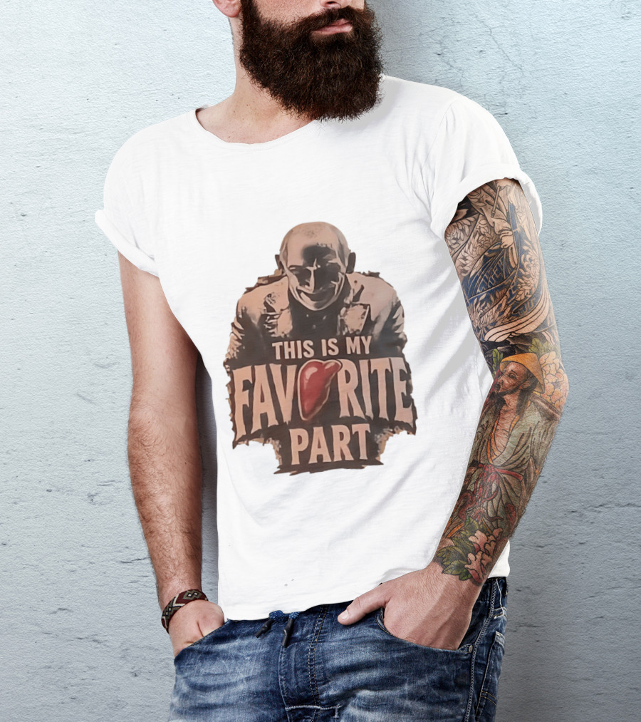 The Silence Of The Lambs Hannibal Lecter This Is My Favorite Part T-Shirt