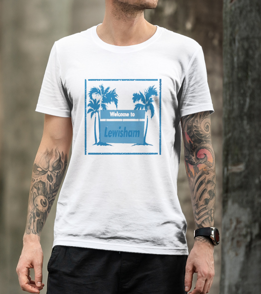Supergirl Milly Alcock Welcome To Lewisham Palm Trees T-Shirt