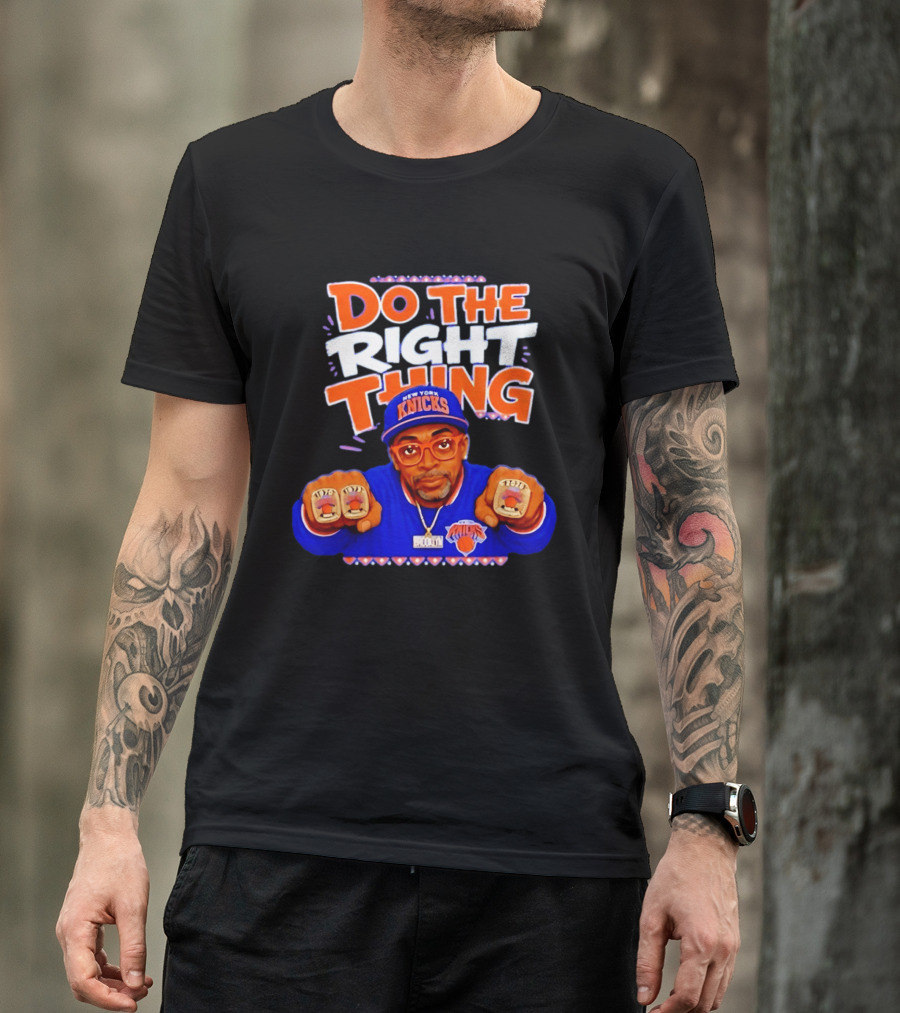 Do The Right Thing New York Knicks Rings 1970 1973 T-Shirt
