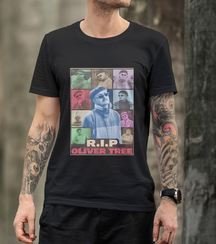 RIP Oliver Tree The Era Tour Collage T-Shirt