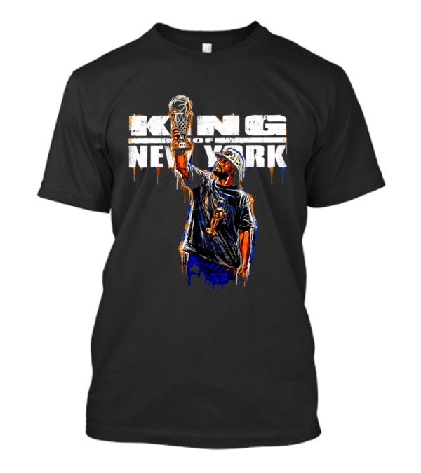 King Of New York Jalen Brunson MVP New York Knicks 2026 Paint T-Shirt
