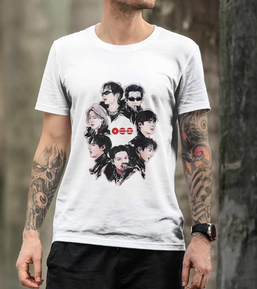 BTS Kpop ARMY Concert Seven Members T-Shirt