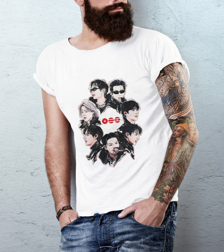 BTS Kpop ARMY Concert Seven Members T-Shirt