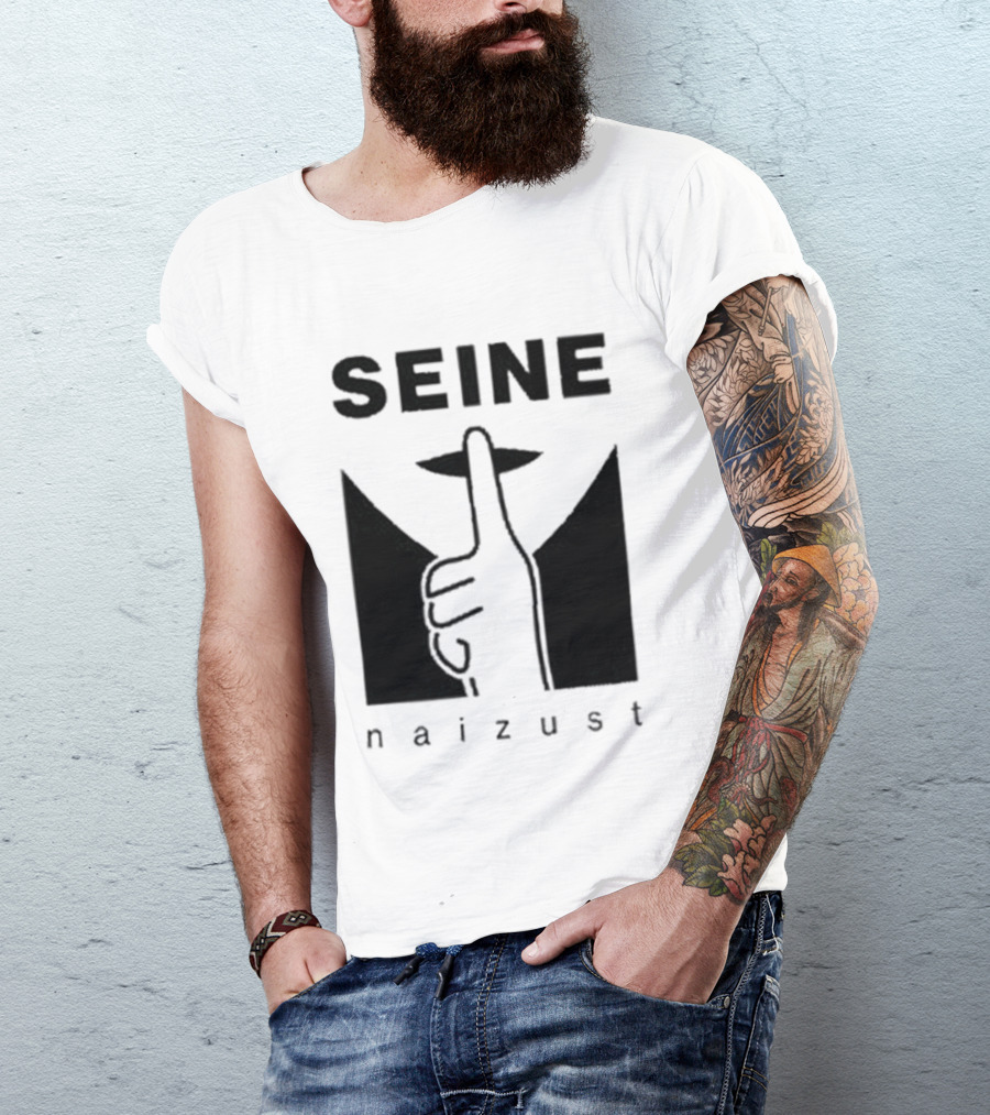 Seine Naizust Bandcamp Finger Gesture T-Shirt