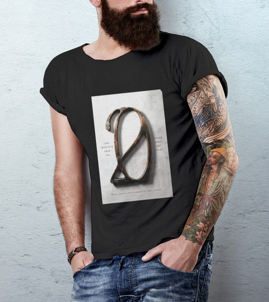 Underoath Mural Art Event Tampa Florida June Twentieth 2026 T-Shirt