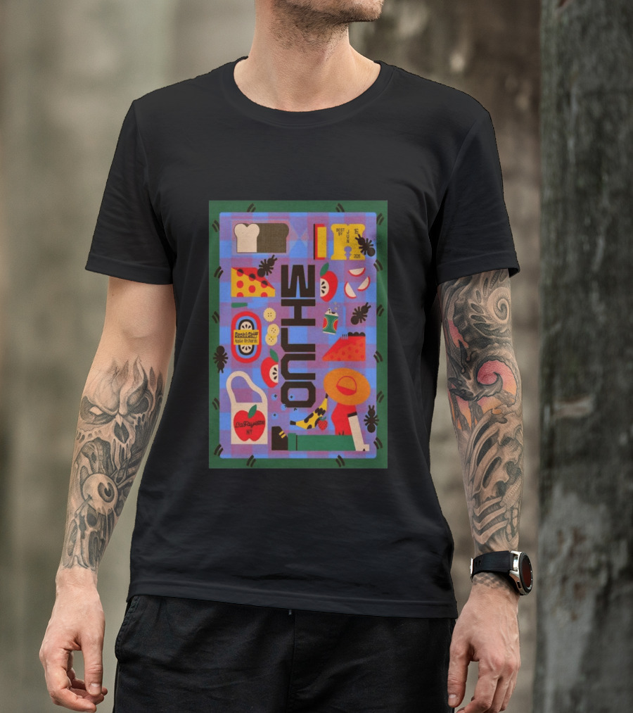 Wilco Beak & Skiff Apple Orchards 06 16 2026 Lafayette NY Pizza Bread Ants T-Shirt